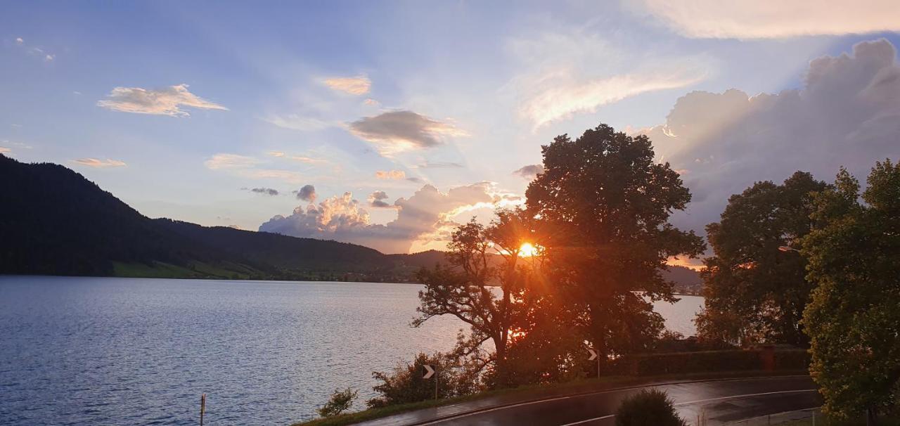 Ferienwohnung Aegerisee Oberägeri Zewnętrze zdjęcie